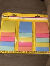 Post-It Notes Teacher Pack 3x3 Lot of 15 Packs (675 Sheets Total) Multicolor 3M - £14.08 GBP