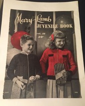 Vintage MARY LAMB JUVENILE BOOK Knitting Magazine, VOL.32 YARN CORP. OF ... - $4.99