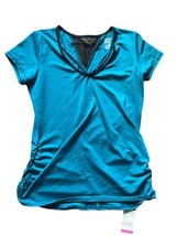 Lucky In Love Youth Medium Turquoise Short Sleeve Top - £10.62 GBP