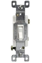 15 AMP, Three Way, Toggle Switch, Industrial, Residential, Ground Termin... - $11.87