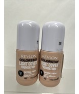 (2) Revlon 110 Ivory ColorStay Light Cover Liquid Foundation 1oz - $4.74 CAD