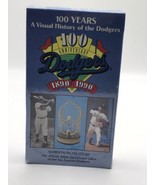 100 Years A Visual History Of The Dodgers VHS Baseball Vin Scully New &amp; ... - £15.81 GBP
