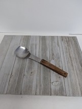 Vintage Vernco #1 Stainless Steel Ice Cream Spade Scoop Wood Handle 10&quot; ... - £15.38 GBP