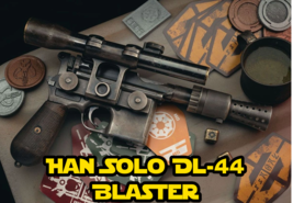 Star Wars Han Solo DL-44 Blast replica Star Wars Han Solo blaster prop - $113.85