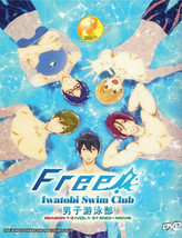 Free! Iwatobi Swim Club DVD Season 1-3 + OVA English Dub - Ship From USA - £34.56 GBP