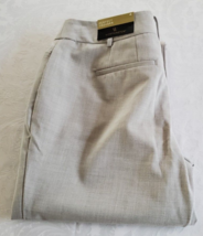 NWT Worthington Perfect Trouser Gray Dress pants Size 4 Straight Leg - $18.80