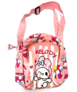 Girls Pink Hello Kitty MELODY 7&quot; Tall Fanny Pack Purse Adjustable Strap NEW - €8,47 EUR