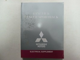 2012 Mitsubishi Lancer & Lancer Sportback Electrical Supplement Manual OEM - $56.61