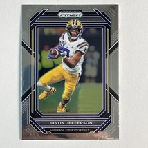 2023 Panini Prizm Draft Picks #61 Justin Jefferson - LSU Tigers - £1.01 GBP