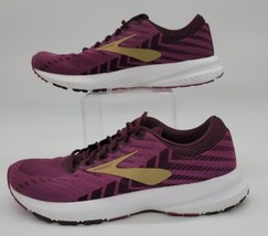 Brooks Launch 6 Running Shoes- Womens- Size 8.5B- Purple White- [1202851... - £29.53 GBP