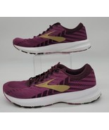 Brooks Launch 6 Running Shoes- Womens- Size 8.5B- Purple White- [1202851... - £29.39 GBP