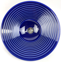 OEM Kohler Circle Top Mount Bathroom Basin Sink OD 16.25&quot; Blue - Discont... - $188.09
