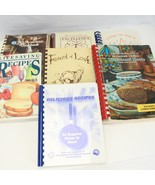 Cookbooks Vintage &amp; Contemporary Lot of 7 Assorted Mixed Regional Spiral - $20.63 CAD