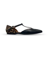 Pointed ballet flats T-Strap , handmade in Greece - $120.00