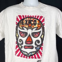 Lucha Libre Cancun Mr Kone Wrestler Mask T-Shirt sz Large Mens Luchadore... - £21.21 GBP