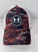 Under Armour UA Mens Iso-Chill Driver Mesh Golf Hat Navy White Size M/L NEW - $25.23