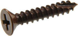  Antique Bronze Wood Screws: Pack of 40 (7 x 3/4-Inch - £12.31 GBP