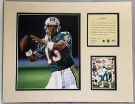 1995 Dan Marino Miami Dolphins Matted Kelly Russell NFL Lithograph Print #330 - £16.04 GBP