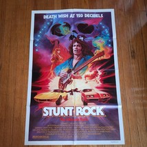 Stunt Rock 1978 Original Vintage Movie Poster One Sheet  - $69.29