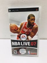 NBA Live 07 (Sony PSP, 2006). Complete W/Manual & Case - $11.39