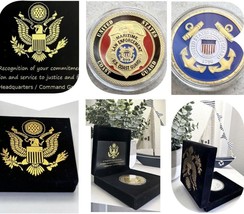 Us Coast Guard Maritime Law Enforcement Challenge Coin Usa - £21.62 GBP