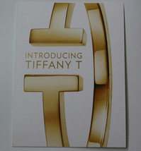 Tiffany &amp; Co. Large Postcard Rare Card Introducing T Jewelry Collection New - £15.72 GBP