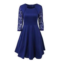 Lace Sleeve Bolero Cape Dress Set - £30.27 GBP