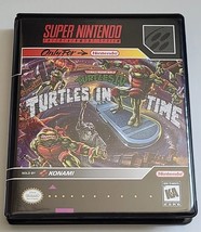 Teenage Mutant Ninja Turtles IV 4 In Time TMNT CASE ONLY Super Nintendo ... - £10.27 GBP