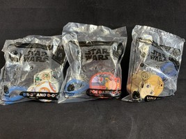 McDonalds Star Wars Happy Meal Toys Lot of 3 2019 KG BB-8 Poe Luke Skywa... - $226.18 MXN