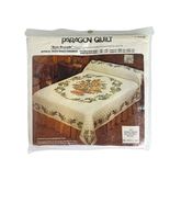Paragon Quilt Rose Brocade Stamped Quilt Top Kit 91196 Double Bed NEW VTG - $895.37 MXN