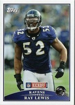 Ray Lewis 2009 Topps Kickoff # 102 - £1.38 GBP