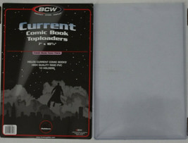 1 Loose BCW Current Comic Book Topload Holder Toploaders New - $7.99