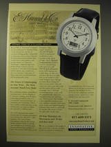 2004 Innovative Home Products E. Howard Continental Watch Advertisement - $18.49