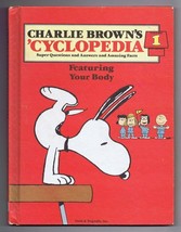 ORIGINAL Vintage 1980 Charlie Brown Cyclopedia #1 Hardcover Book Snoopy  - £7.90 GBP