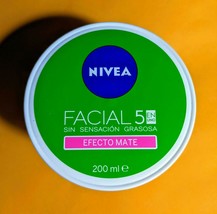 NIVEA FACIAL 5en1 Cuidado Efecto MATE CREMA † MATTE EFFECT CREAM † 200ml - £10.85 GBP