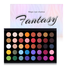 CHARMCODE 40 Colors High Pigmented Shimmer Matte Eyeshadow Makeup Palette Full S - £10.21 GBP