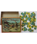 antique ARK DOMINOES noah wilder mfg usa toy bible animal early 1900s - £53.36 GBP