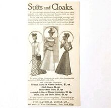 National Cloak Co Suits Skirts 1897 Advertisement Victorian Fashion ADBN1A3 - $10.00