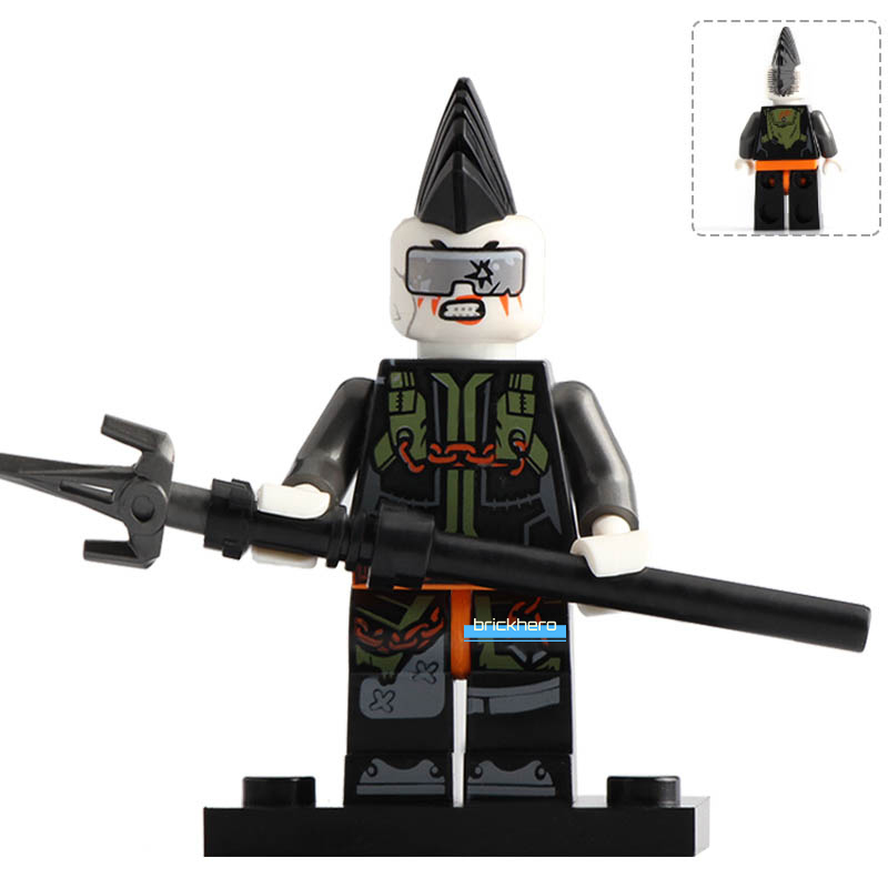 Jet Jack Ninjago Hunted Custom Printed Lego Compatible Minifigure Brick Toy Gift