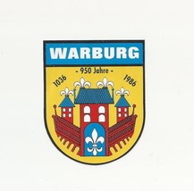 Vintage EUROPEAN GERMANY eastern North Rhine-Westphalia 1036-1986 Sticker  - £7.85 GBP