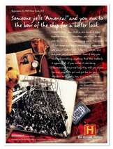 The History Channel Ellis Island Documentary Vintage 1997 Full-Page Magazine Ad - £7.75 GBP