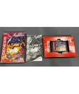 Disney&#39;s Aladdin Sega Genesis Video Game Complete in Cardboard Box - £12.49 GBP