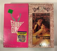 2x Barbra Streisand Vhs TAPES- Funny Girl &amp; The Prince Of Tides Brand New Sealed - £7.09 GBP