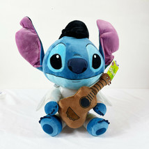 KidRobot Disney Hug Me Elvis Stitch Vibrating Plush 16&quot; Stuffed Toy Lovey - £43.25 GBP