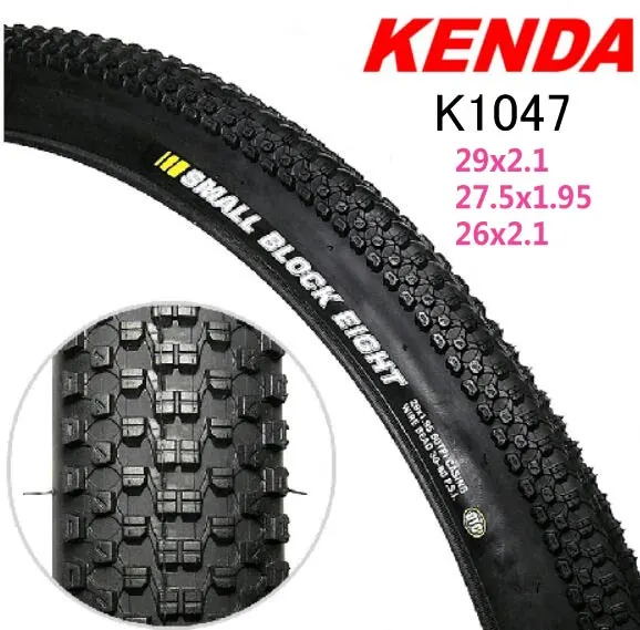New KENDA Bicycle Tire 26x2.1 27.5x1.95 27.5*2.1 29*2.1 K1047 SMALL BLOCK EIGHT  - £75.57 GBP