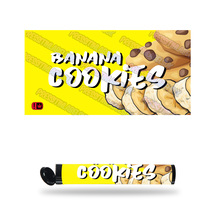 Banana Cookies Pre-Roll Labels - Cali Pre Rolled Tube Stickers - £8.64 GBP+