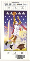 2001 NBA All Star Game Full Unused Ticket Washington DC (PSA POP of 28) - £270.13 GBP