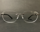 Chris Craft Eyeglasses Frames CF1006 01 Brown Gray Square Rimless 52-17-145 - £73.89 GBP