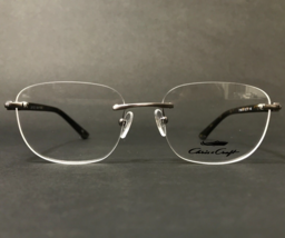 Chris Craft Eyeglasses Frames CF1006 01 Brown Gray Square Rimless 52-17-145 - £73.54 GBP