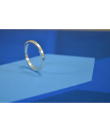 Minimal Engagement Ring - Sterling Silver - $94.56 CAD